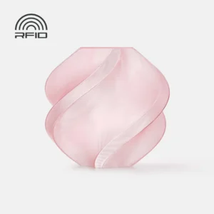 Bambu Lab G01-P1-1.75-1000-SPL Bambu PETG Translucent - Translucent Pink - with Bambu Reusable Spool