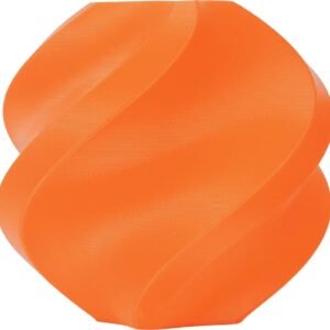 Bambu Lab A01-A2-1.75-1000-SPL Bambu PLA Matte Filament - Mandarin Orange - with Bambu Reusable Spool