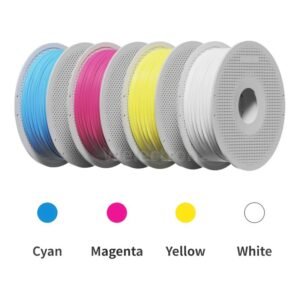 Bambu Lab A00-CMYK-1.75-4000-SPL Bambu PLA Basic Filament CMYK - Cyan&Magenta&Yellow&Jade White - SPL