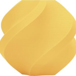 Bambu Lab A01-Y2-1.75-1000-SPL Bambu PLA Matte Filament - Lemon Yellow - with Bambu Reusable Spool