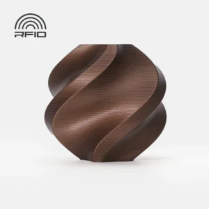 Bambu Lab A02-N3-1.75-1000-SPL Bambu PLA Metal Filament - Copper Brown Metallic - with Bambu Reusable Spool