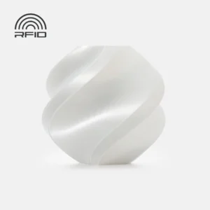 Bambu Lab A06-W0-1.75-1000-SPL Bambu PLA Silk+ - White - with Bambu Reusable Spool