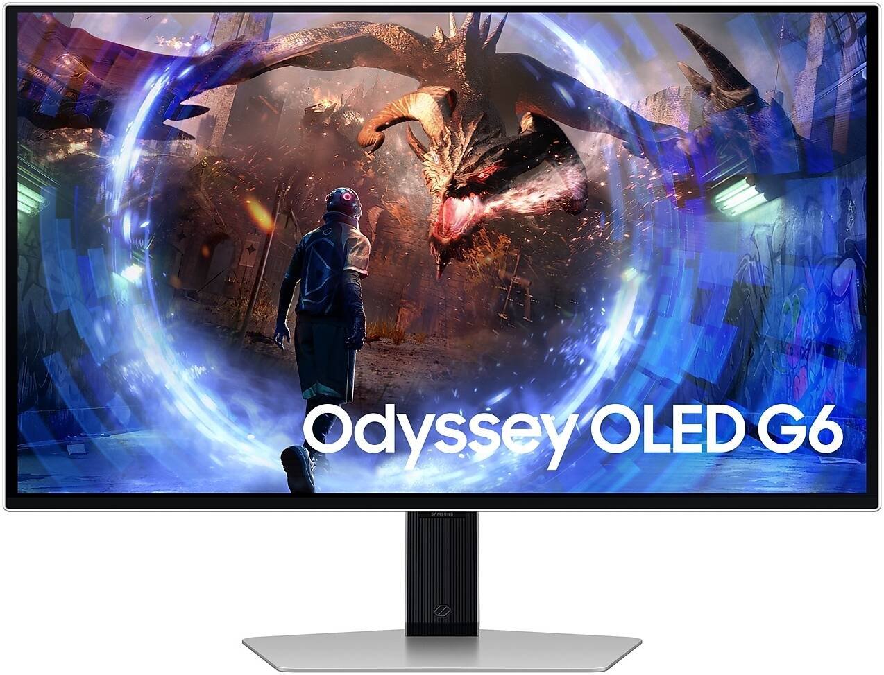 Samsung LS27DG602SEXXS SAMSUNG 27" FLAT HEIGHT ADJUSTABLE OLED G6 GAMING MONITOR