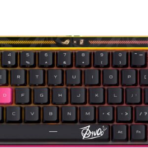 ASUS 90MP04KE-BKUA20 M606 - ASUS ROG Falchion Ace HFX ZywOo Edition 65% Wired Gaming Keyboard - ROG HFX Magnetic Switch