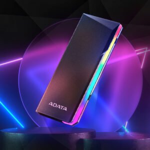 ADATA AEC700GU32G2-CGY EC700G M.2 PCIe/SATA SSD RGB EnclosureUSB 3.2 Gen2 Type-C (USB 10Gbps)