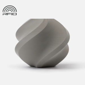 Bambu Lab A00-D0-1.75-1000-SPL Bambu PLA Basic  Filament - Gray - with Bambu Reusable Spool