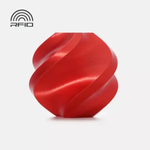 Bambu Lab A06-R0-1.75-1000-SPL Bambu PLA Silk+ - Candy Red - with Bambu Reusable Spool