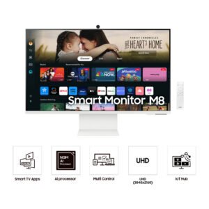 Samsung LS32DM801UEXXS SAMSUNG 32" M8 FLAT SMART 4K MONITOR