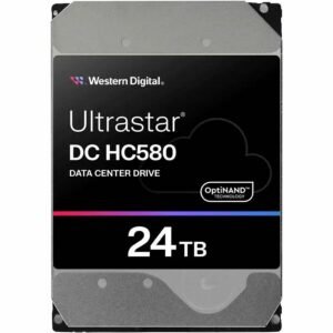 Western Digital 0F62802 3.5in 26.1 24TB 512 7200RPM SAS ULTRA 512E SE P3 DC HC580