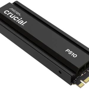 Crucial CT1000P510SSD5 Crucial® P510 1TB PCIe Gen5 NVMe™ 2280 M.2 SSD with heatsink