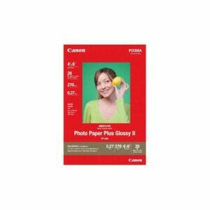 Canon 1574C001AA Canon PP‑208 4x6 Photo Paper - 20 sheets