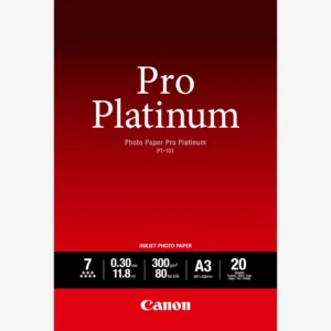 Canon 2768B017AC Canon PT‑101 A3 Photo Paper - 20 sheets