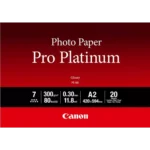 Canon 2768B067AB Canon PT‑101 A2 Photo Paper - 20 sheets