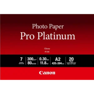 Canon 2768B067AB Canon PT‑101 A2 Photo Paper - 20 sheets