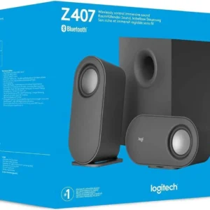 Logitech 980-001351 Logitech Z407 Bluetooth 2.1 Speaker with Wireless Control Pod