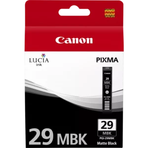 Canon 4868B003AA Canon PGI‑29 MBK Matte Black Ink Cartridge