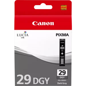 Canon 4870B003AA Canon PGI‑29 DGY Dark Gray Ink Cartridge