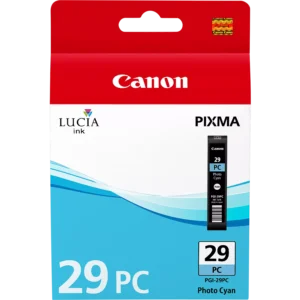 Canon 4876B003AA Canon PGI‑29 PC Photo Cyan Ink Cartridge
