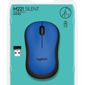 Logitech 910-004883 Logitech M221 Silent Wireless Mouse - Blue