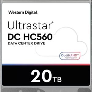 Western Digital 1ES2135 SE4U60-60 HC560 1200TB nTAA He SATA 512E SE (20TB x 60)