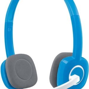 Logitech 981-000454 Logitech H150 Stereo Wired Headset Dual 3.5mm Jack - Blue