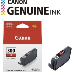 Canon 4199C003AA Canon PFI‑300 R Red Ink Cartridge