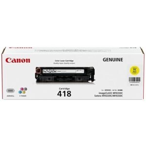 Canon 2659B004AA Canon Cart 418 Yellow Ink Cartridge