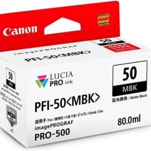 Canon 0533C001AA Canon PFI‑50 MBK Matte Black Ink Cartridge