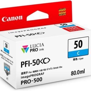 Canon 0535C001AA Canon PFI‑50 C Cyan Ink Cartridge