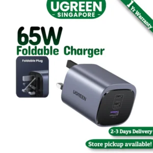 UGREEN 45225 UGREEN Nexode S X553 65W GaN Fast Charger (2C1A), Foldable
