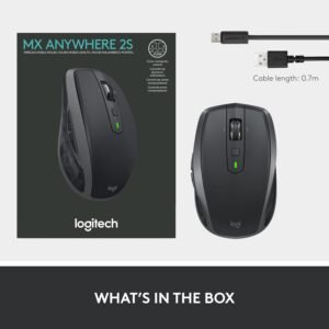 Logitech 910-007226 Logitech MX Anywhere 2S Wireless Mouse - Bluetooth Version