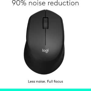 Logitech 910-004914 Logitech M331 SILENT Wireless Mouse - Black
