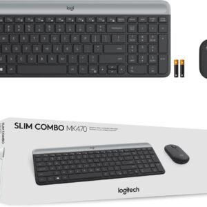Logitech 920-009182 Logitech MK470 Wireless Slim Combo - Graphite