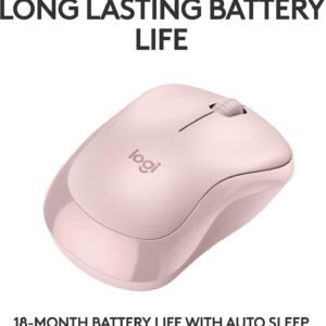 Logitech 910-007124 Logitech M240 Silent Bluetooth Mouse - Rose