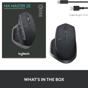 Logitech 910-007221 Logitech MX Master 2S Wireless Mouse - Bluetooth Version