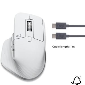 Logitech 910-006573 Logitech MX Master 3S for Mac Wireless Mouse - Space Grey