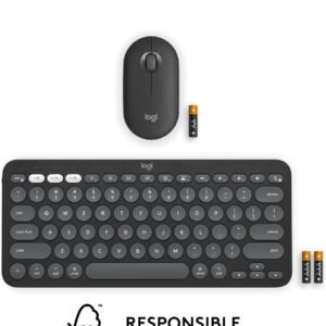 Logitech 920-012187 Logitech Pebble 2 Wireless Combo - Tonal Graphite