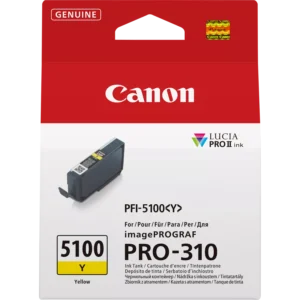 Canon 6955C003AA Canon PFI‑5100 Y Yellow Ink Cartridge