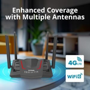 D-Link DWR-M955X Wireless AX1500 4G LTE Router