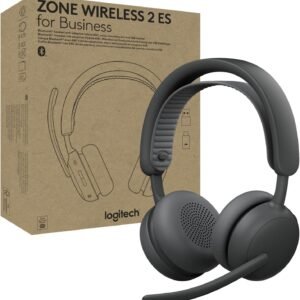 Logitech 981-001513 Zone Wireless 2 ES for Business - BT/CORDED - Bluetooth Teams