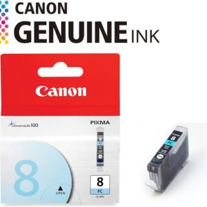Canon 0624B003AA Canon CLI‑8 PC Photo Cyan Ink Cartridge