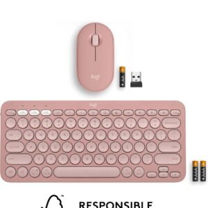 Logitech 920-012189 Logitech Pebble 2 Wireless Combo - Tonal Rose