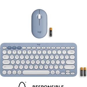 Logitech 920-012190 Logitech Pebble 2 Wireless Combo - Tonal Blue