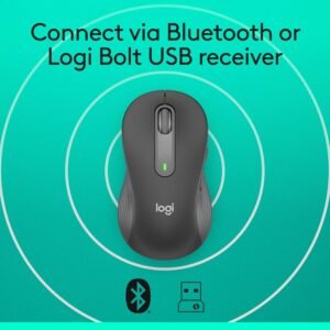 Logitech 910-006247 Logitech Signature M650 Large Wireless Mouse - Graphite