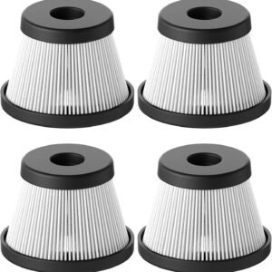 HOTO HOT0001GL HOTO Replacement HEPA Filter (S) 4-Pack for compressed air capsule