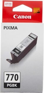Canon 0374C001AA Canon PGI‑770 PGBK Pigment Black Ink Cartridge