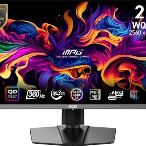 MSI MPG 271QR QD‑OLED X50 26.5″ WQHD 500 Hz Flat Gaming Monitor