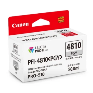 Canon 6772C001AA Canon PFI‑4810 PGY Pale Gray Ink Cartridge
