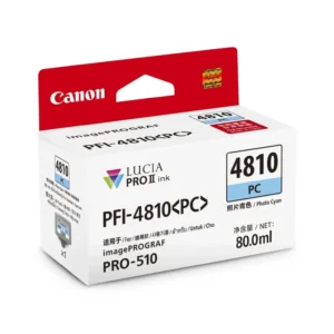 Canon 6769C001AA Canon PFI‑4810 PC Photo Cyan Ink Cartridge