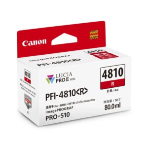 Canon 6773C001AA Canon PFI‑4810 R Red Ink Cartridge